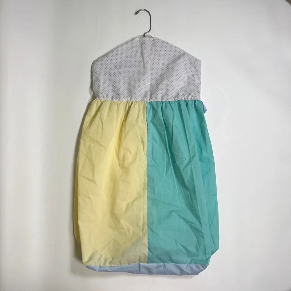 Quiltex Peter Rabbit Diaper Stacker vintage Pastel Beatrix Potter nursery Decor